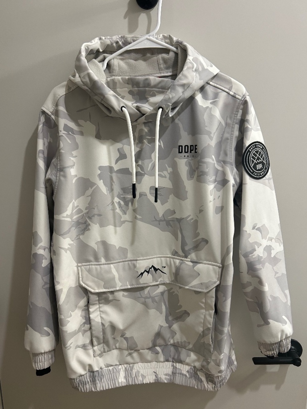 Dope Snow Wylie Anorak Jacket- Camo, Small